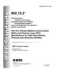 IEEE 802.15.3:2003 (R2008)