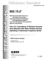 IEEE 802.15.2:2003 (R2009)