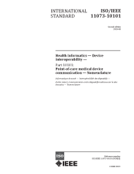IEEE/ISO 11073-10101:2020