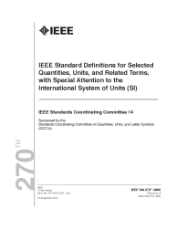IEEE 270:2006 (R2012)