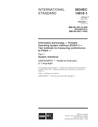 IEEE/ISO/IEC 14515-1:2000 /Amd.1:2003