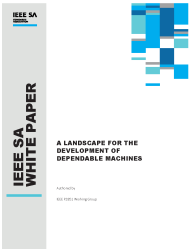 IEEE White Paper : Landscape Development Dependable Machines:2021
