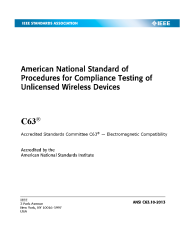IEEE/ANSI C63.10:2013