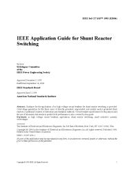IEEE C37.015:1993 (R2006)