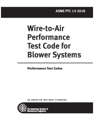 ASME PTC 13-2018