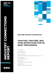 IEEE White Paper : Position Posture Pose Definitions:2024