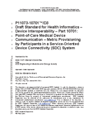IEEE 11073-10701:2022