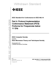 IEEE 802.16/Conformance04:2006