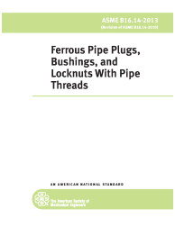 ASME B16.14-2013