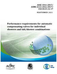 ASME ASSE 1016-2017/ASME A112.1016-2017/CSA B125.16-17 (R2021)