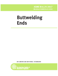 ASME B16.25-2017