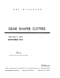 ASME B94.21-1968 (R2019)