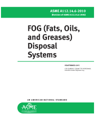 ASME A112.14.6-2010 (R2024)