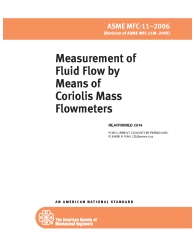 ASME MFC-11-2006 (R2014)