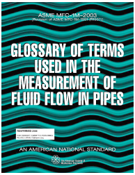 ASME MFC-1M-2003 (R2008)