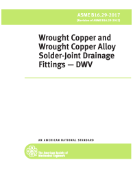 ASME B16.29-2017