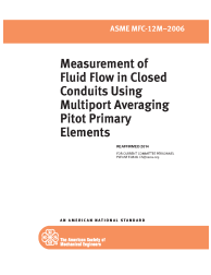 ASME MFC-12M-2006 (R2014)