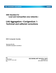 IEEE 802.1AX-2014/Cor 1:2017