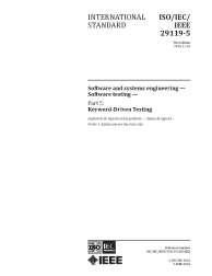 IEEE/ISO/IEC 29119-5:2016