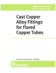 ASME B16.26-2018