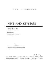 ASME B17.1-1967 (R2013)