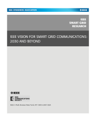 IEEE Smart Grid Research: Communications : VisionCommunications:2013