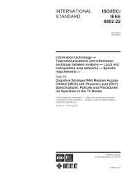 IEEE/ISO/IEC 8802-22:2015