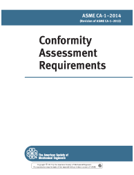 ASME CA-1-2014