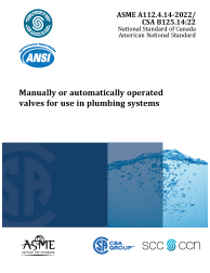 ASME A112.4.14-2022/CSA B125.14:22