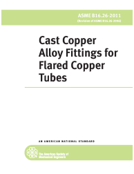 ASME B16.26-2011