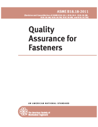 ASME B18.18-2011