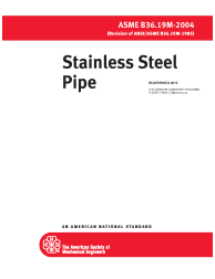 ASME B36.19M-2004 (R2015)