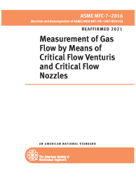 ASME MFC-7-2016 (R2021)