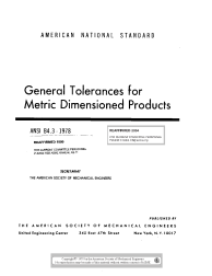 ASME B4.3-1978 (R2004)