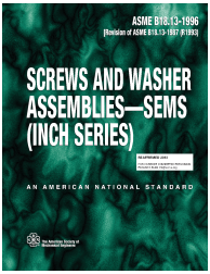 ASME B18.13-1996 (R2013)