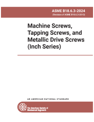 ASME B18.6.3-2024