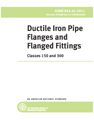 ASME B16.42-2011