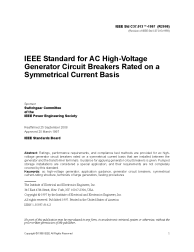 IEEE C37.013:1997 (R2008)