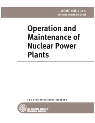 ASME OM-2015