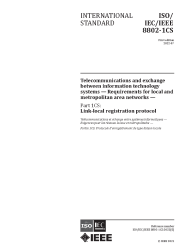 IEEE/ISO/IEC 8802-1CS:2021