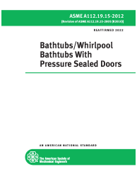 ASME A112.19.15-2012 (R2022)