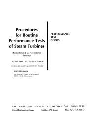 ASME PTC 6S-1988 (R2019)