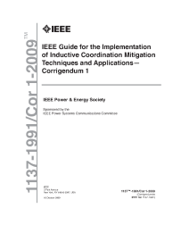 IEEE 1137-1991/Cor 1:2009
