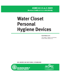 ASME A112.4.2-2009 (R2014)