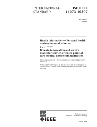 IEEE/ISO 11073-10207:2019