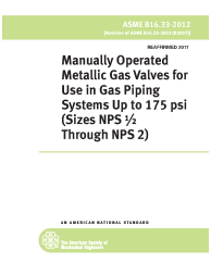 ASME B16.33-2012 (R2017)