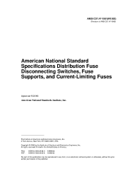 IEEE/ANSI C37.47:1981