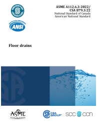 ASME A112.6.3-2022/CSA B79.3:22