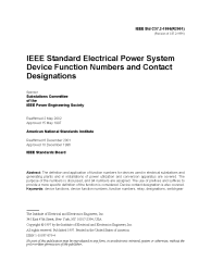 IEEE C37.2:1996 (R2001)