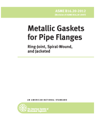 ASME B16.20-2012